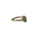 Labradorite Gold Wire-Wrapped Ring