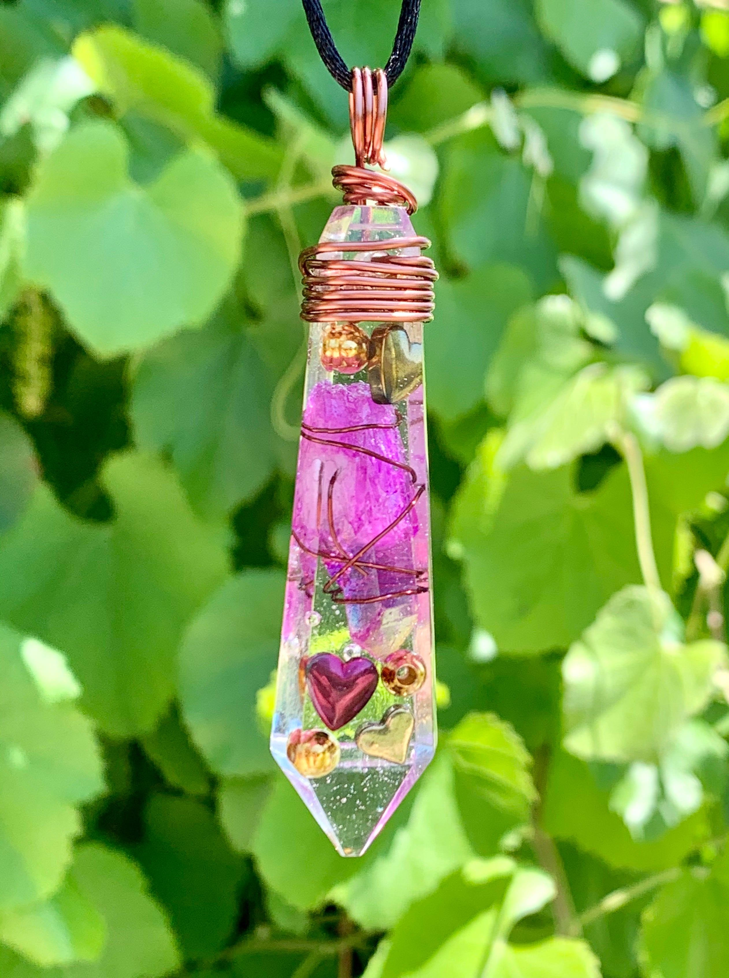 Purple Quartz (Amethyst) Pendant