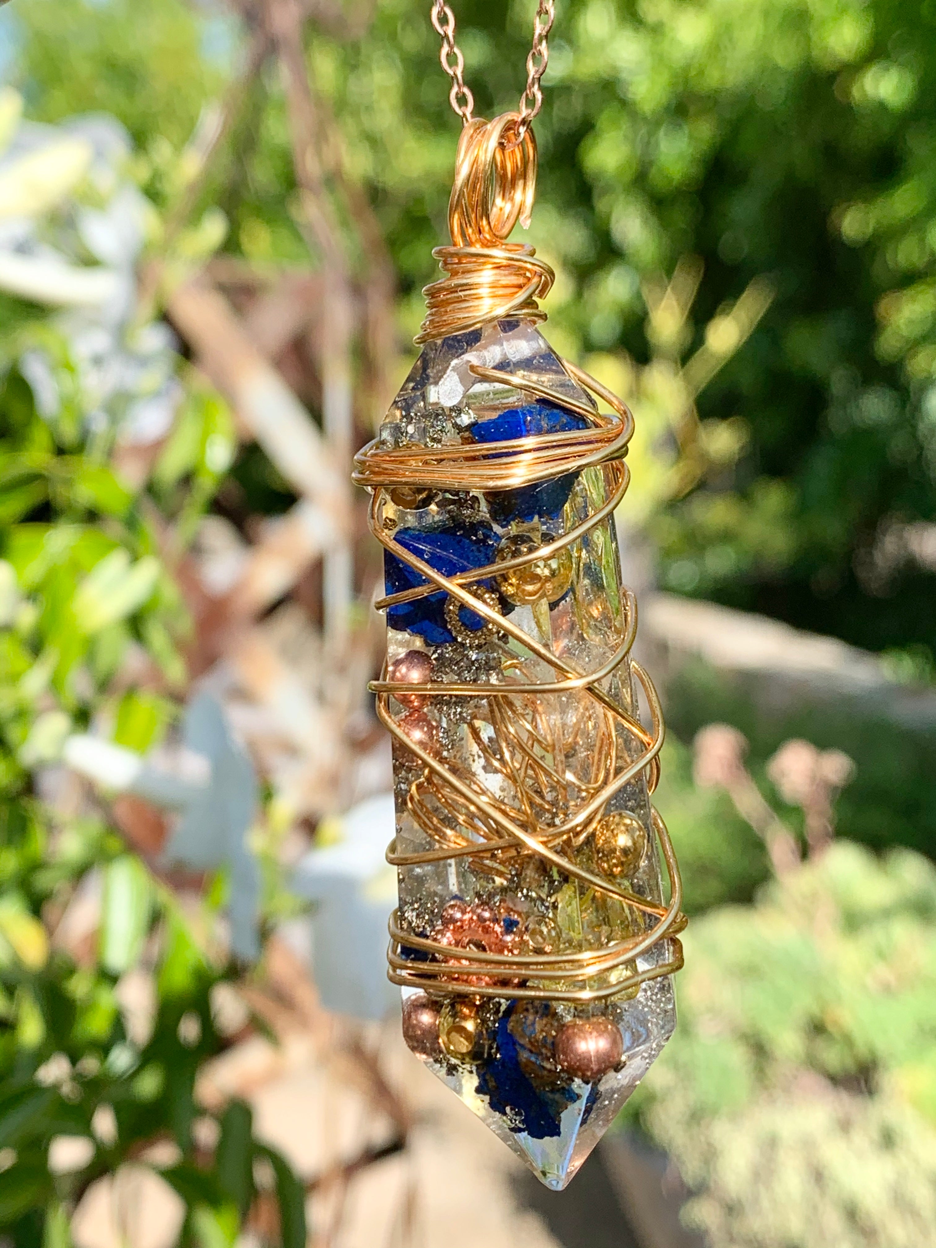 Clear Quartz Pendant — Large (II)