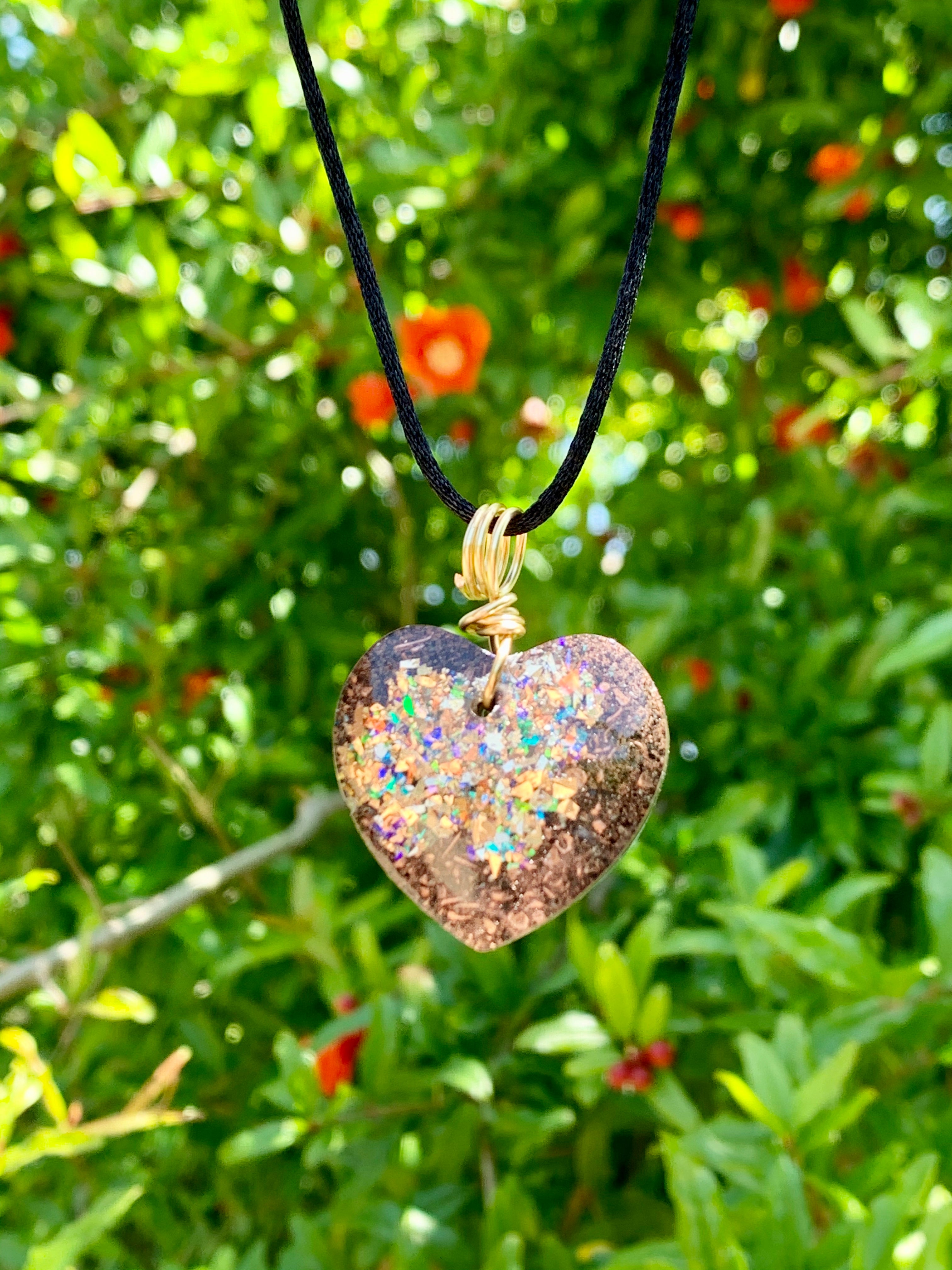 Shungite Heart Pendant