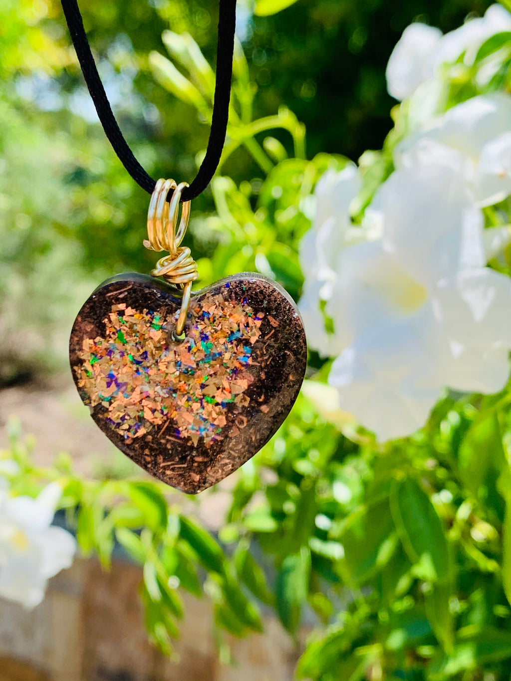 Shungite Heart Pendant