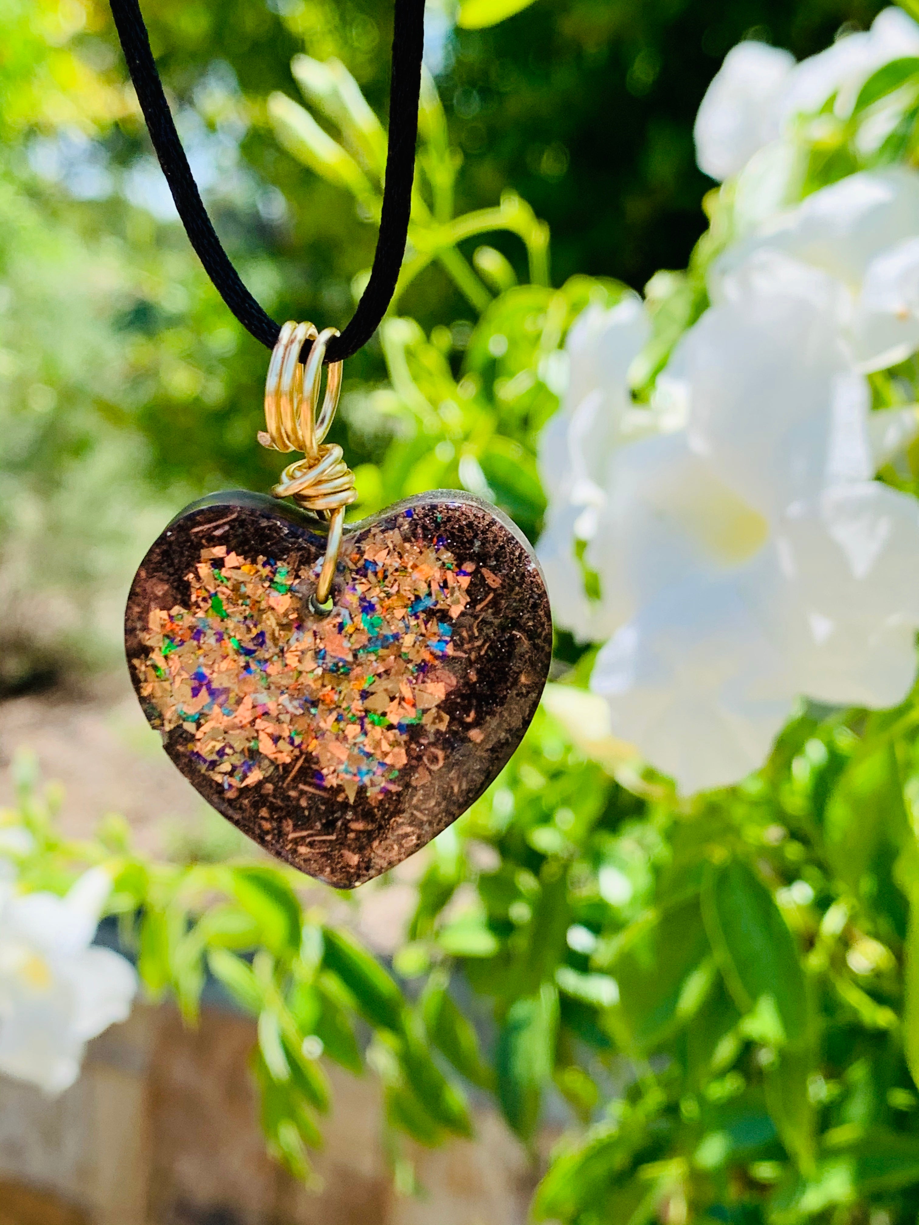 Shungite Heart Pendant