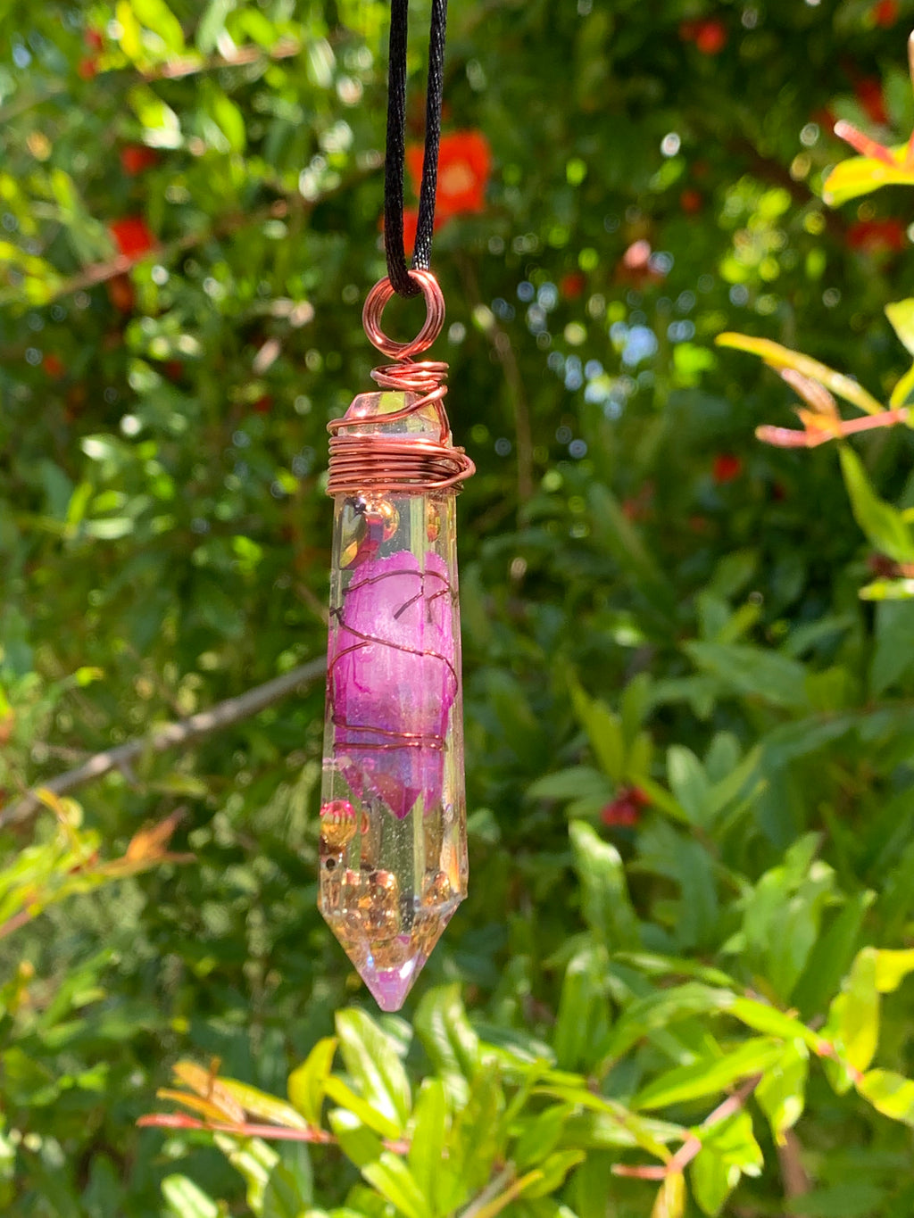 Purple Quartz (Amethyst) Pendant