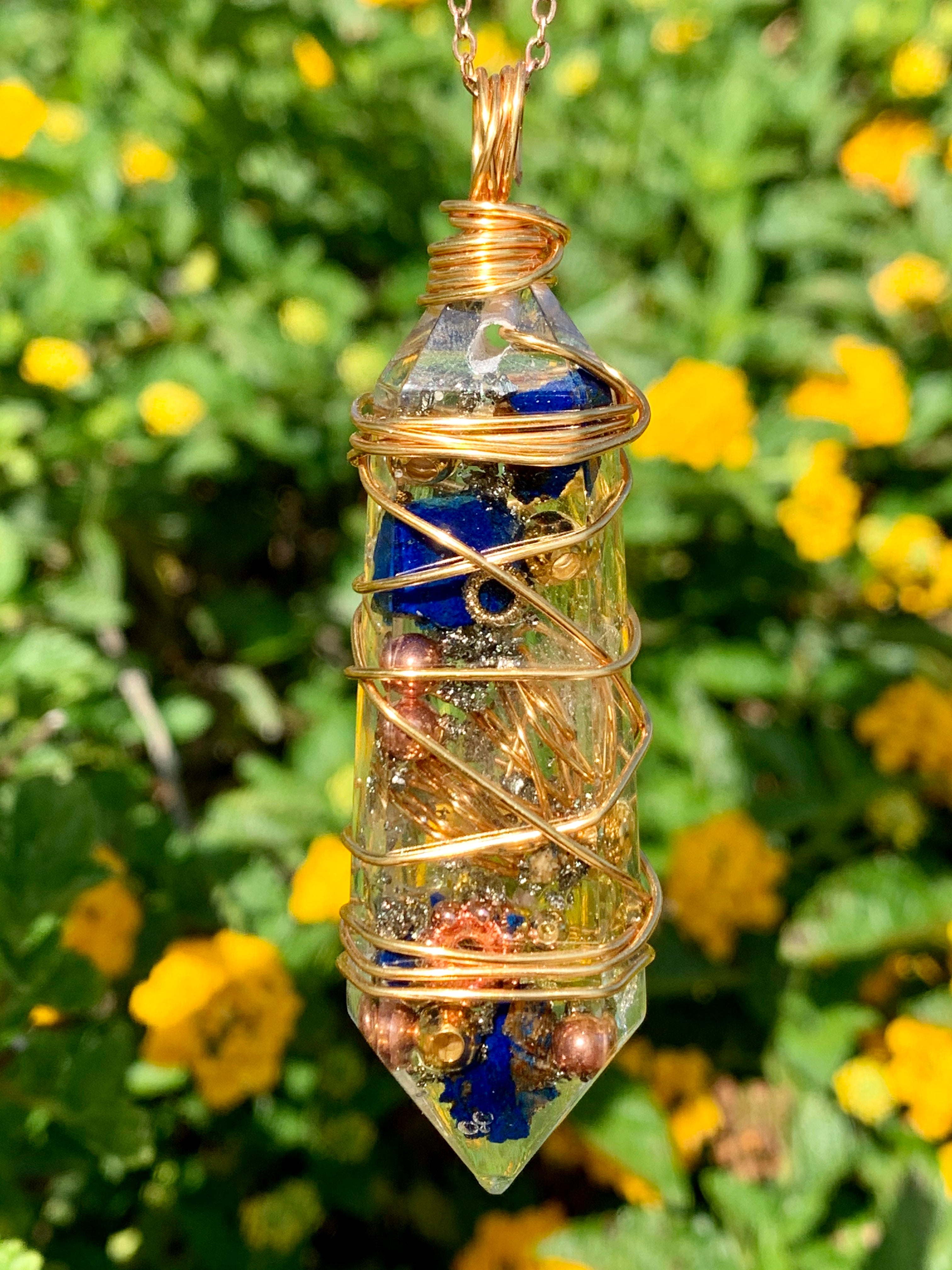 Clear Quartz Pendant — Large (II)
