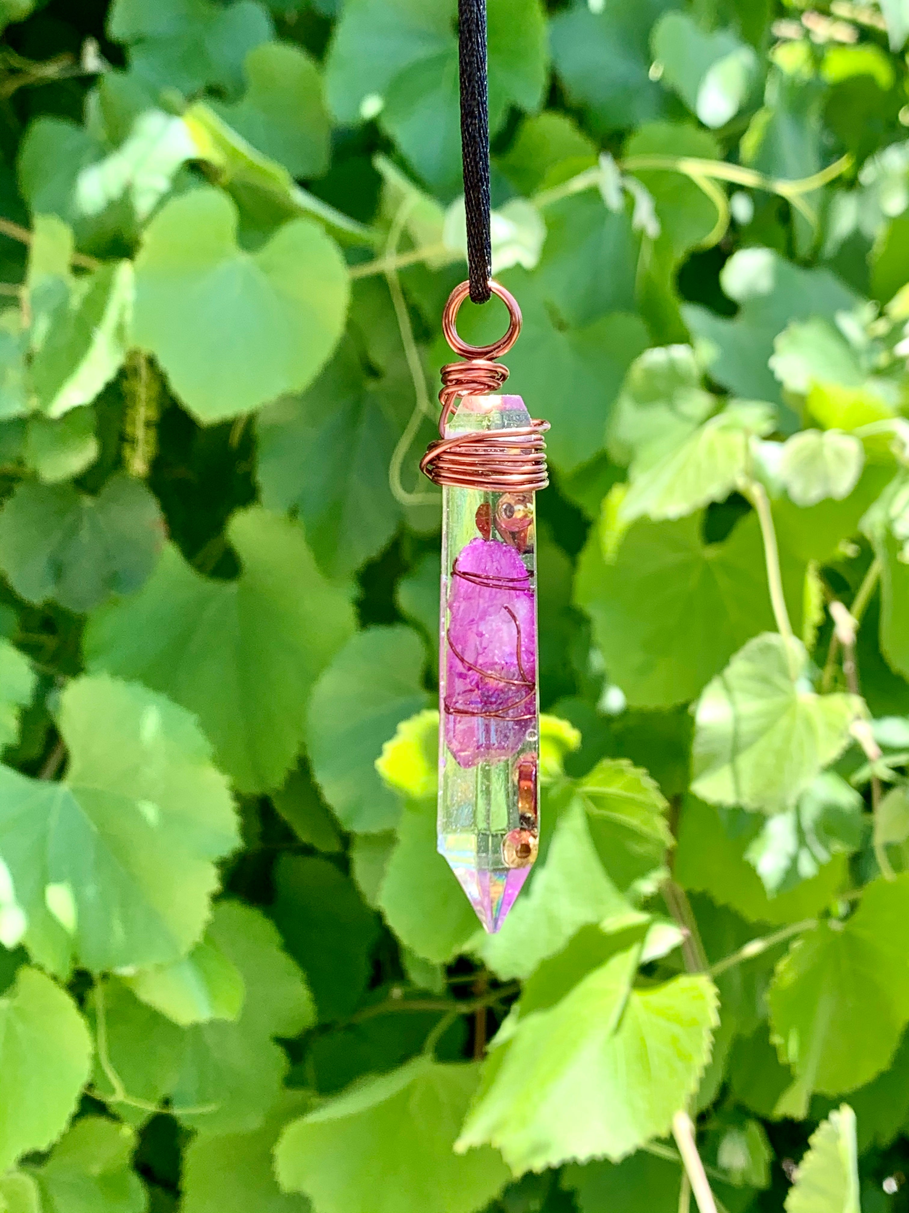 Purple Quartz (Amethyst) Pendant