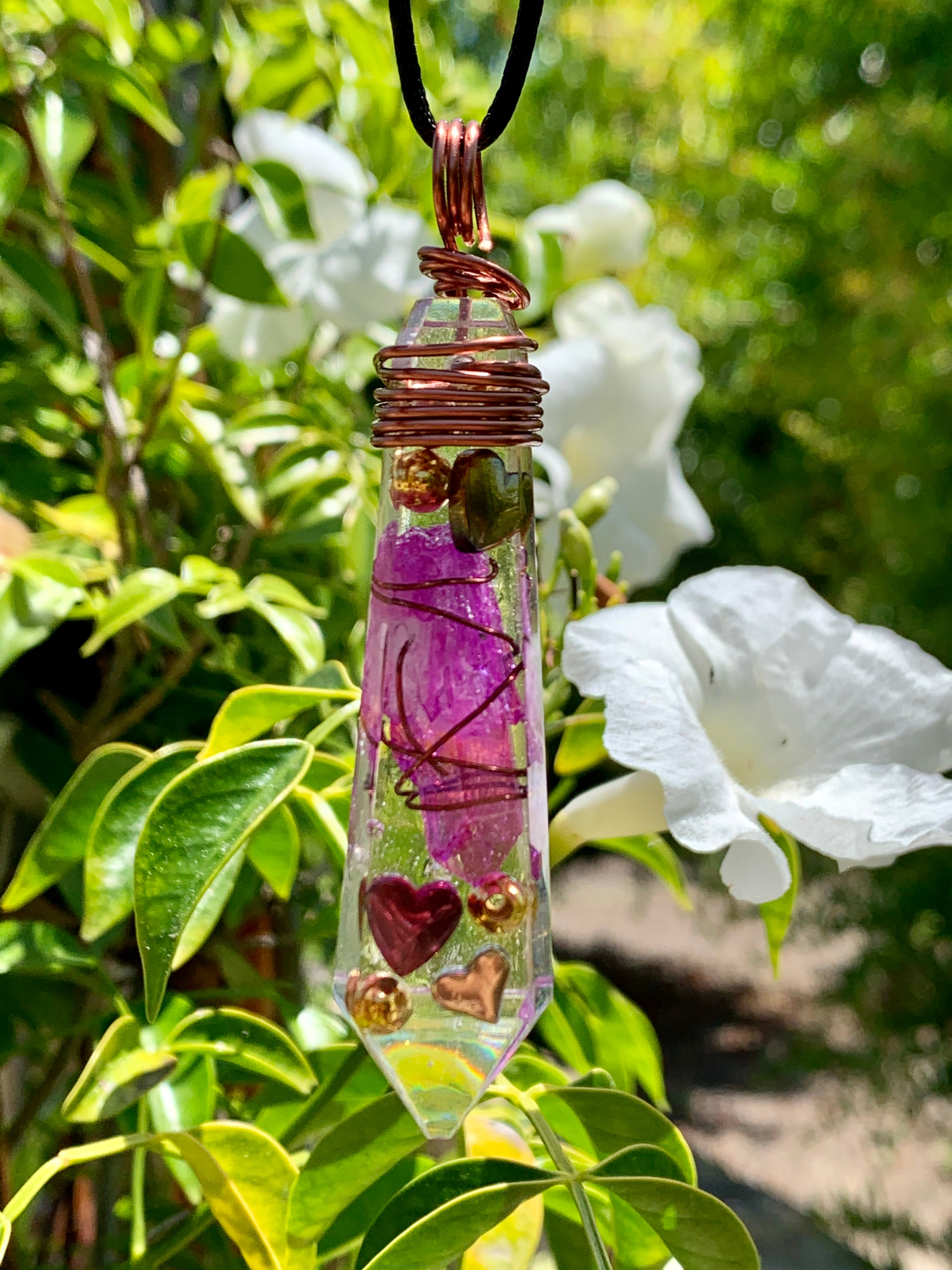 Purple Quartz (Amethyst) Pendant
