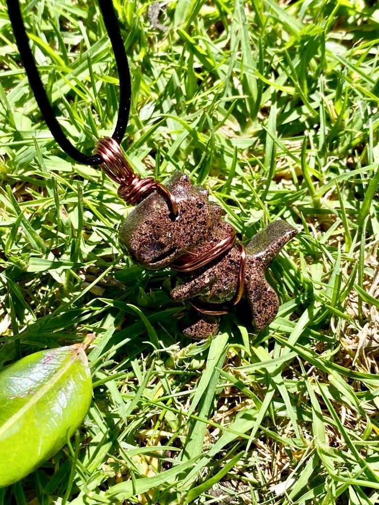 Shungite T-Rex Pendant (Kids)