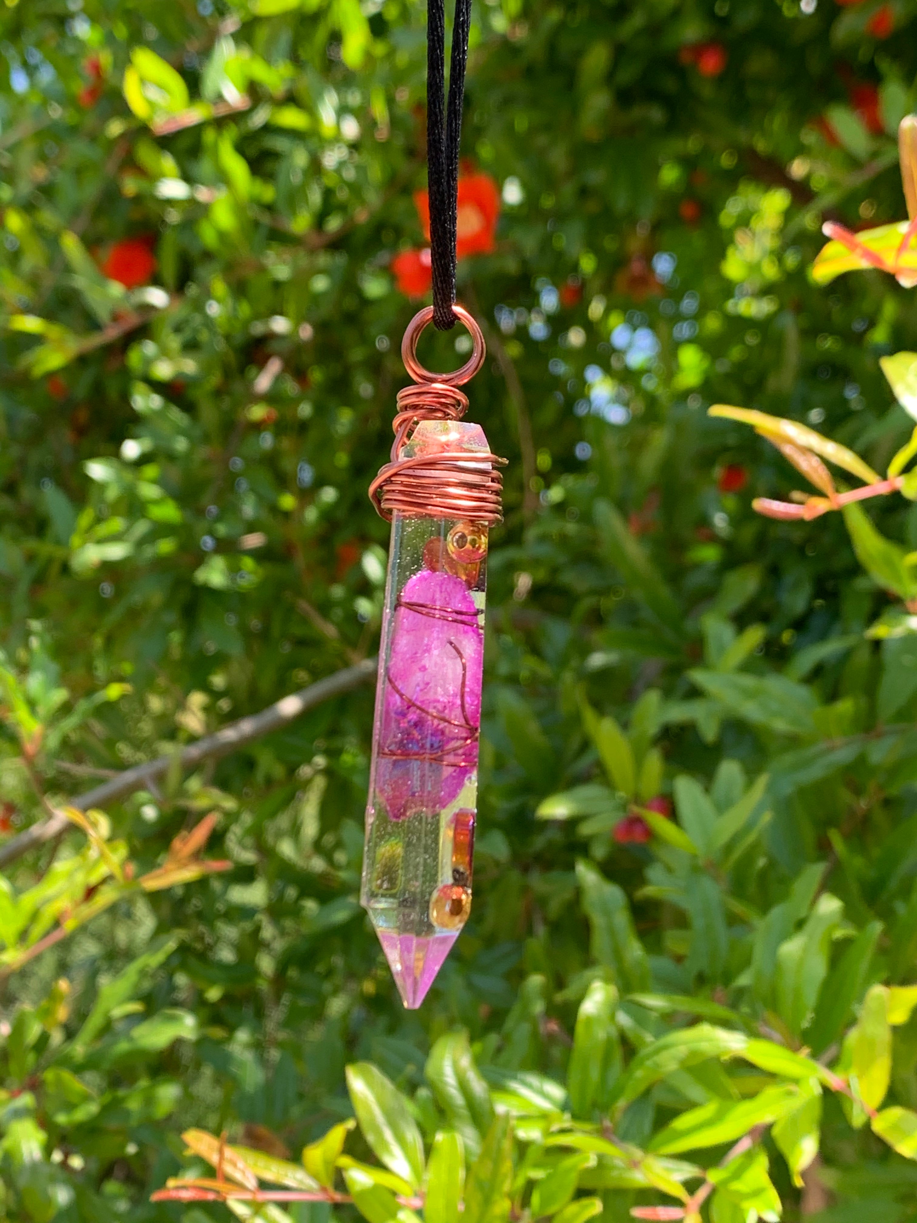Purple Quartz (Amethyst) Pendant