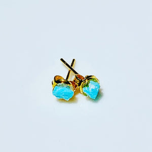 Turquoise Baby Stud Earrings