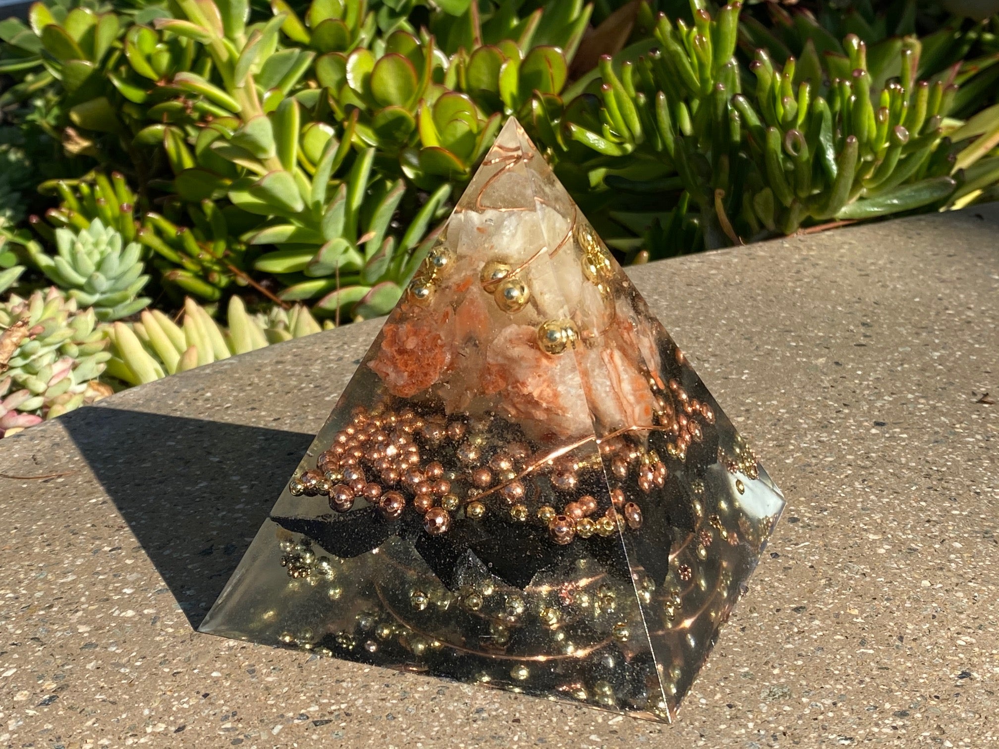 Large Orgonite Pyramid