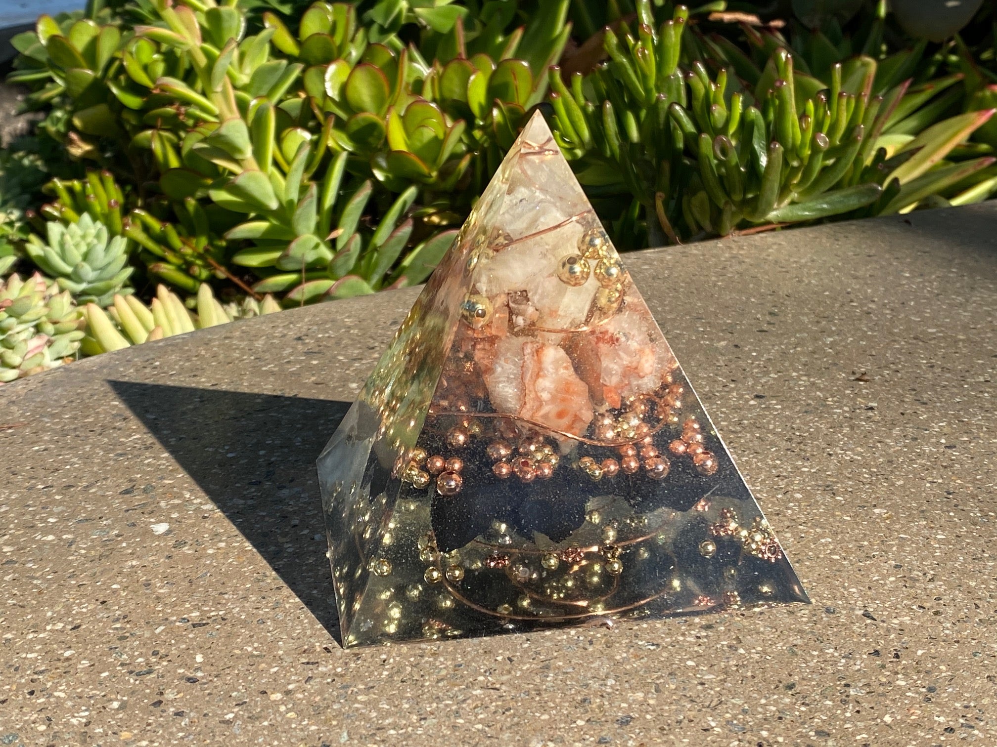 Large Orgonite Pyramid