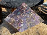 Medium Amethyst Orgonite Pyramid