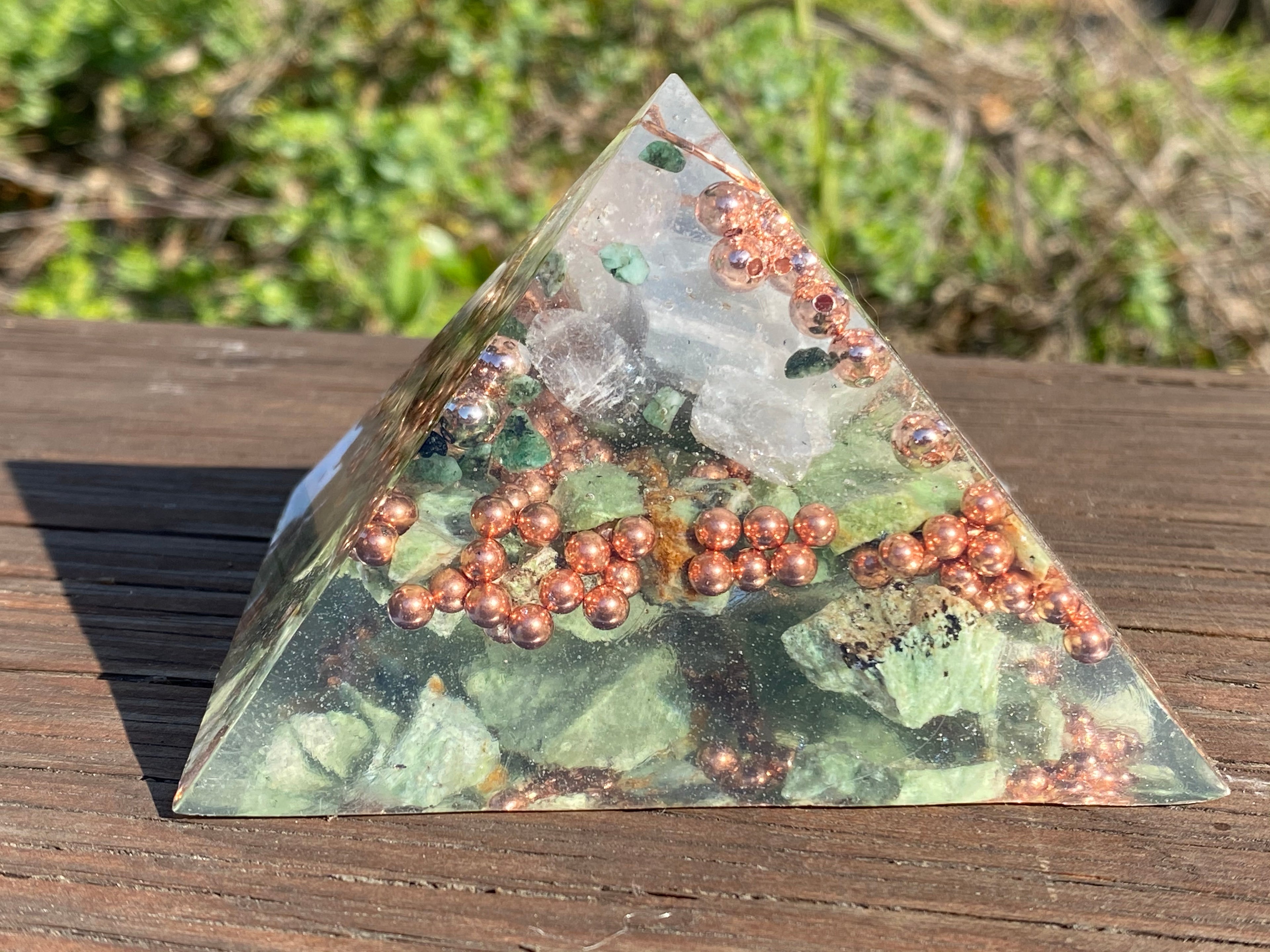 Medium Orgonite Pyramid