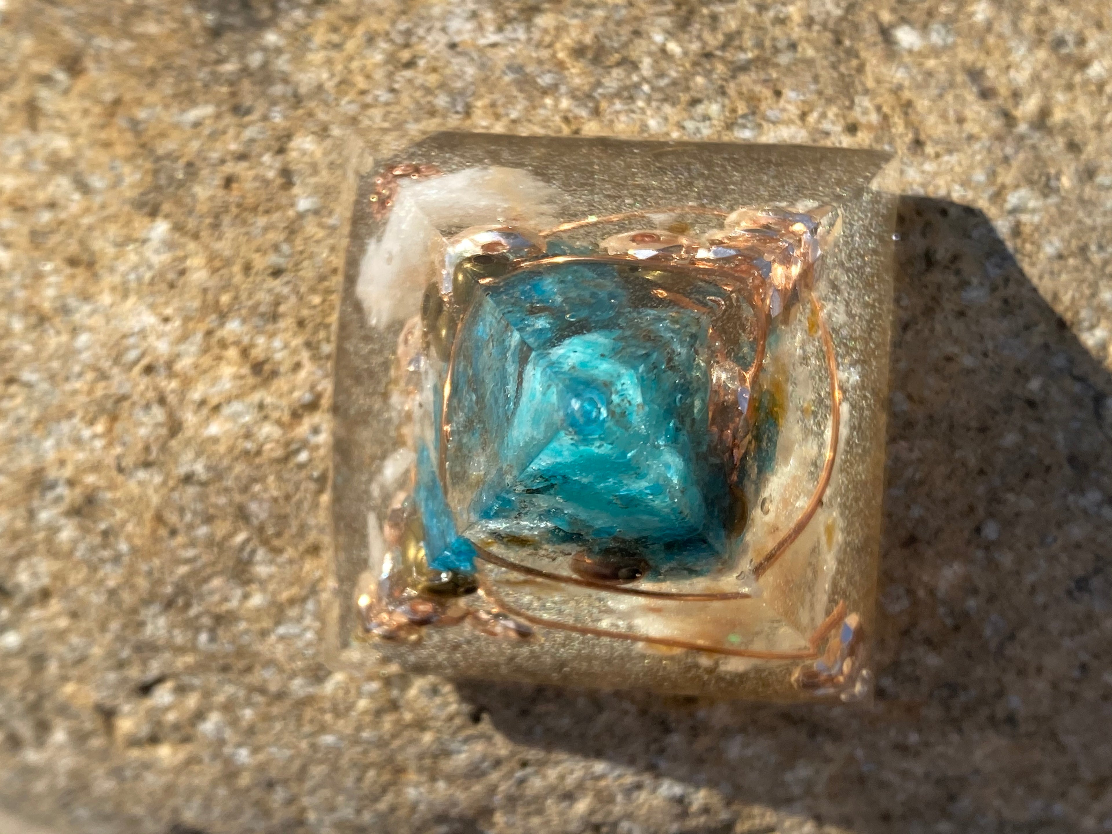 Small Orgonite Pyramid