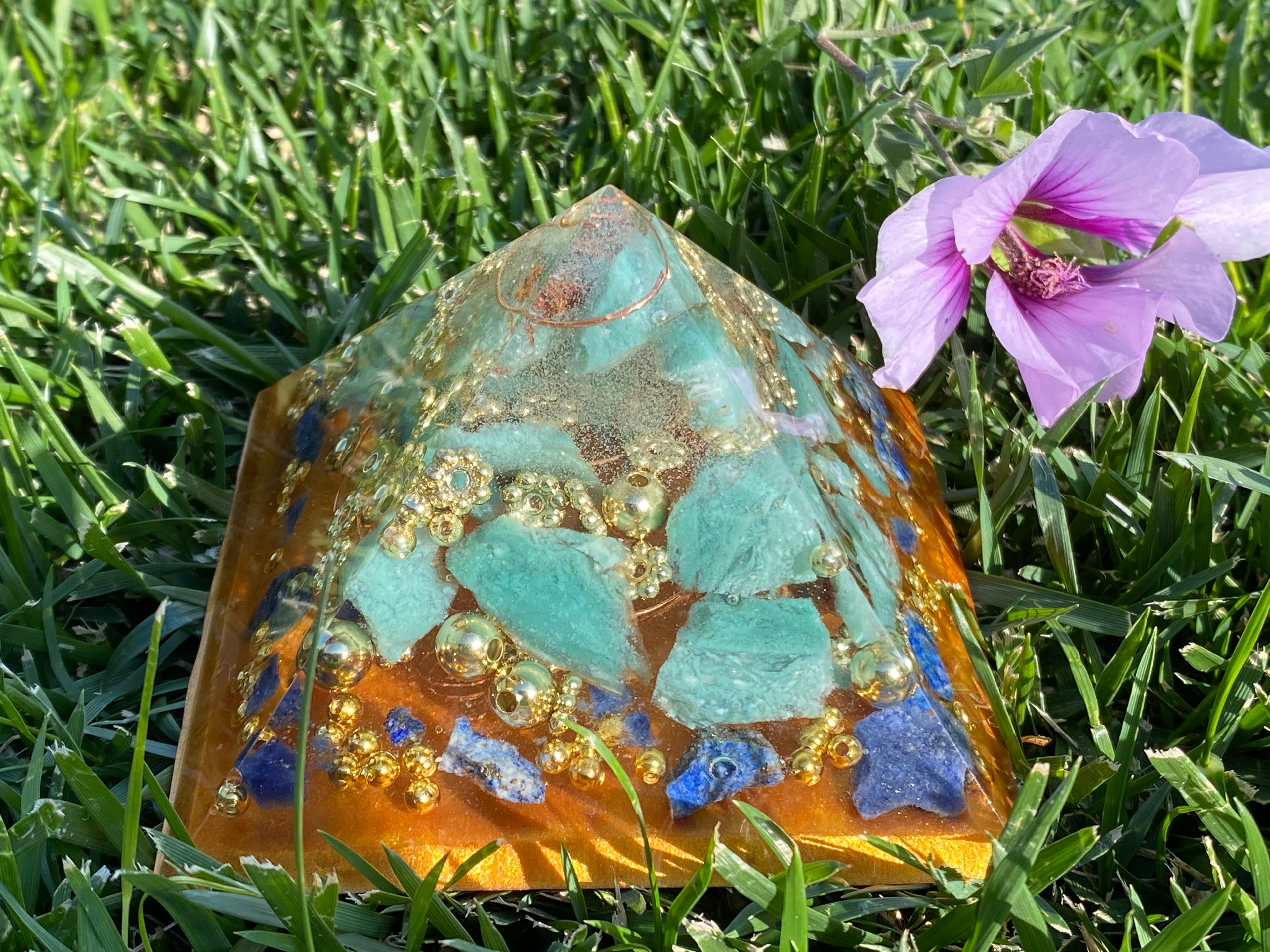 Medium Orgonite Pyramid