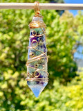 Orgonite Crystal Pendant — Large