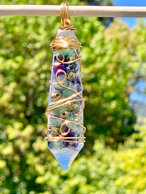 Orgonite Crystal Pendant — Large