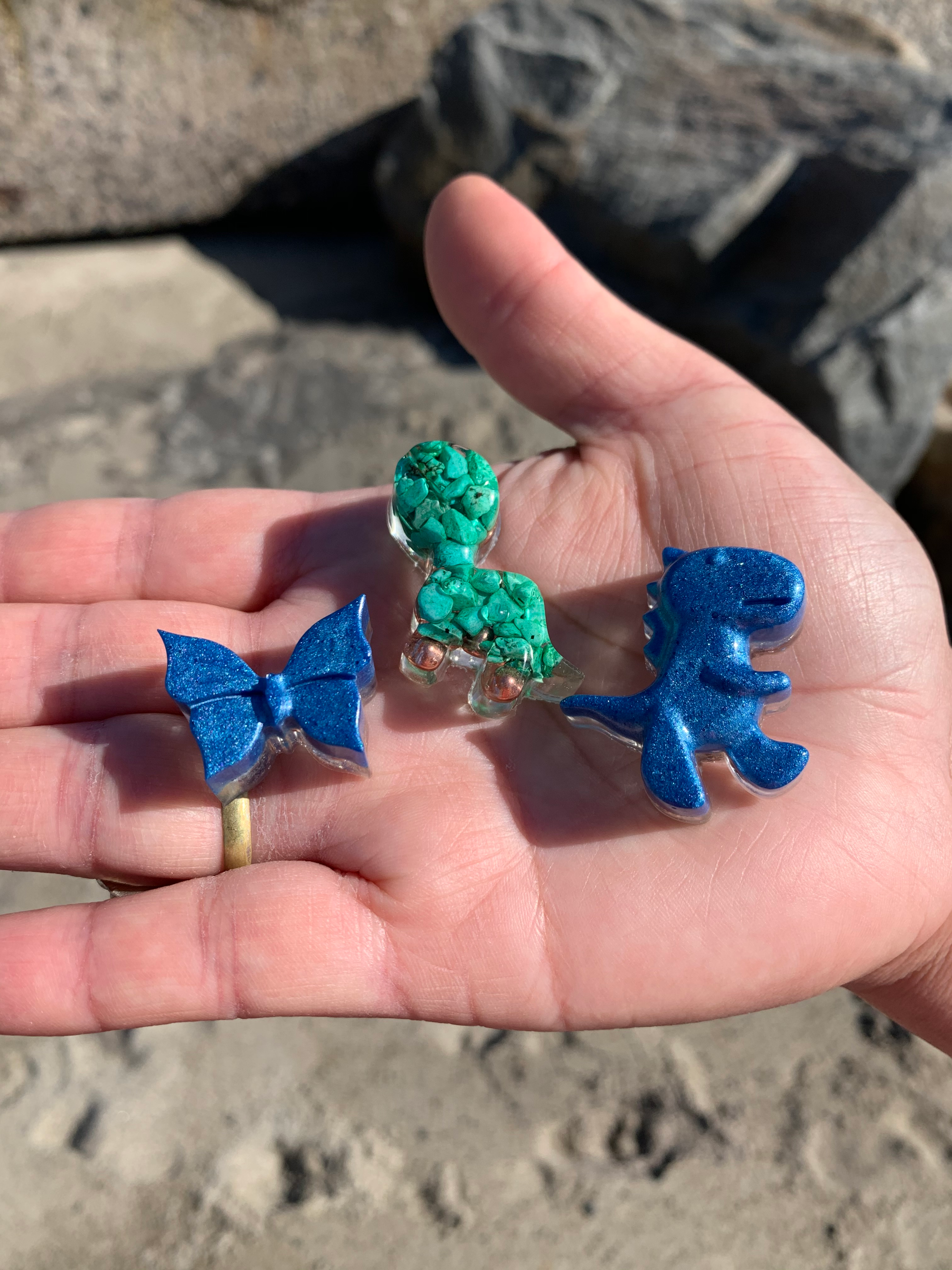 Mica & Crystal Pendant (Kids)